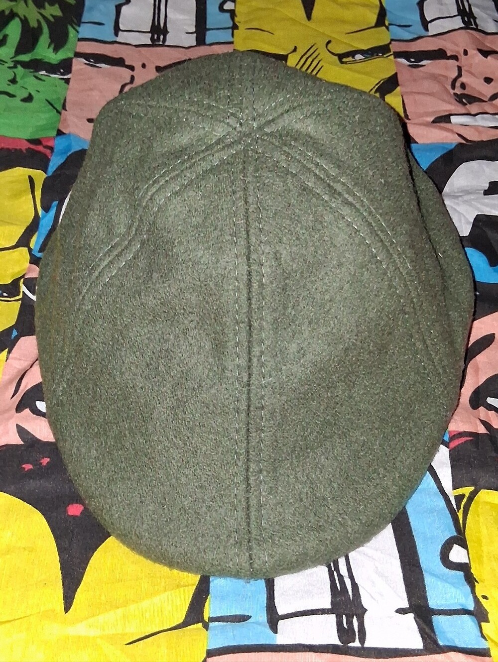 Boston Scally Shamrock Vintage Green The Scrapper Newsboy Cap Hat Irish
